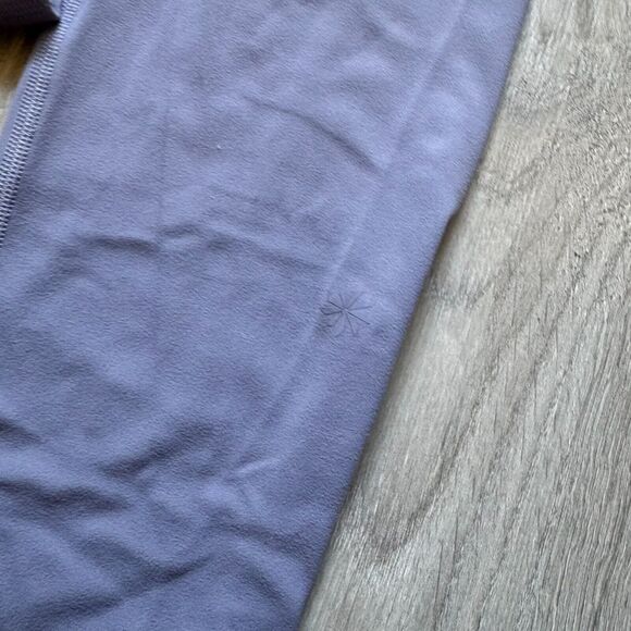 Athleta Girl high rise chit chat shine tight Purple leggings youth size XXL - Picture 6 of 9